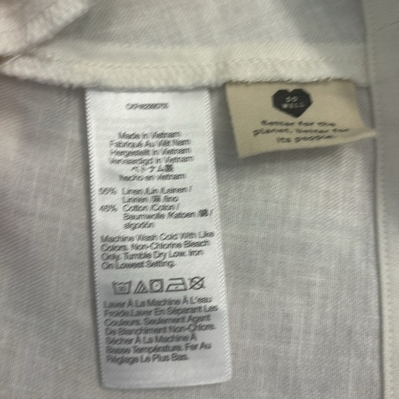 Madewell White A-Line Sleeveless Mini Dress - Picture 9 of 10